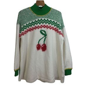 Free People Green and White Mini Dress